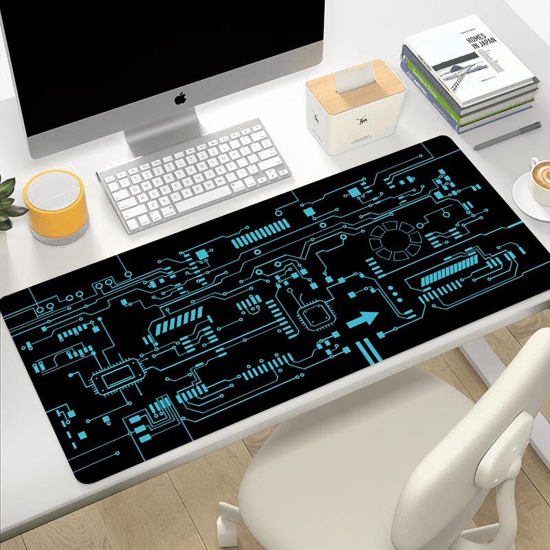 Game mouse pad, E-sports mouse pad, Circuit diagram mouse pad