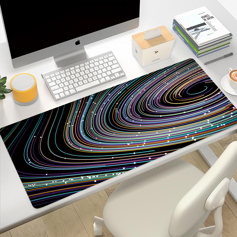 Radiation lines mouse pad